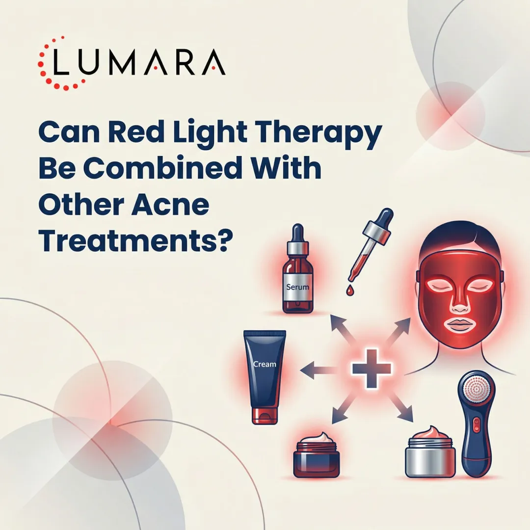 Can Red Light Therapy Be Combined With Other Acne Treatments?