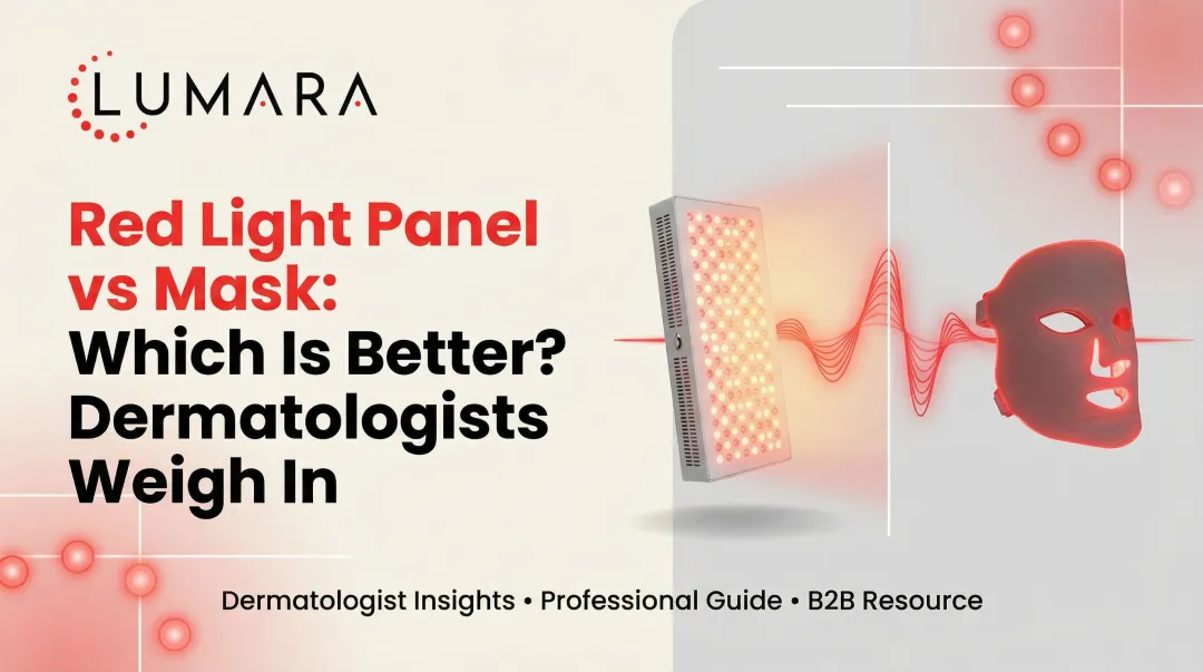 Red Light Panel vs Mask: Which Is Better? Dermatologists Weigh In