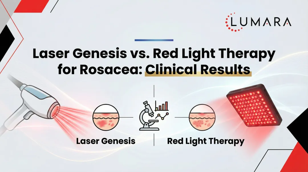 Laser Genesis vs. Red Light Therapy for Rosacea: Clinical Results