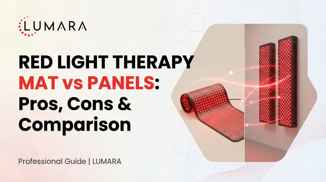 Red Light Therapy Mat vs Panels: Pros, Cons & Comparison