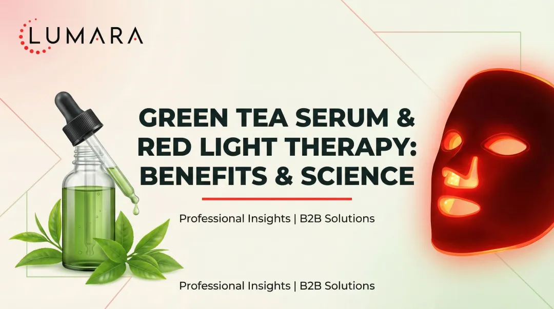 Green Tea Serum & Red Light Therapy: Benefits & Science