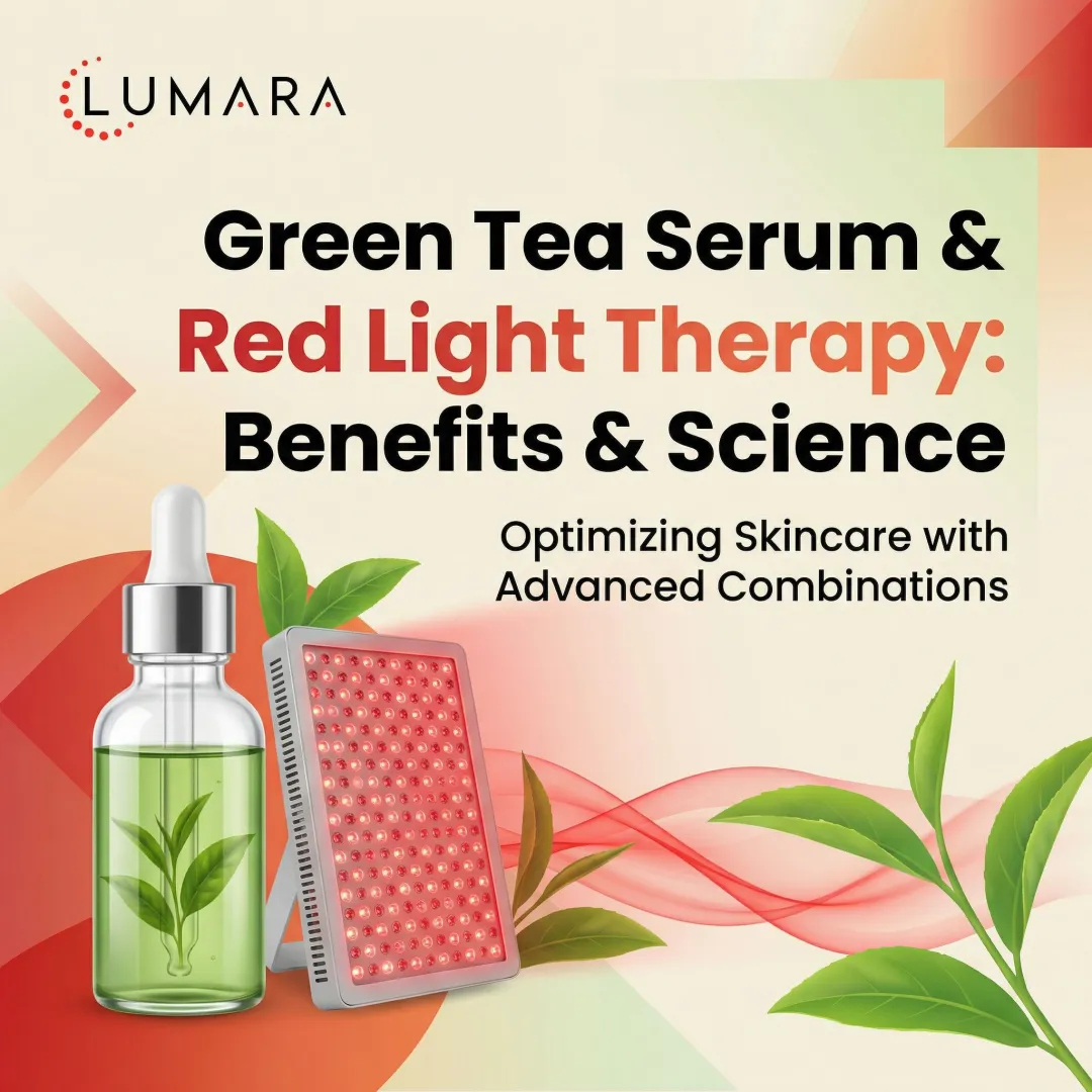 Green Tea Serum & Red Light Therapy: Benefits & Science