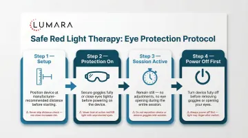 Common eye safety misconceptions for red light therapy: LED versus UV, eyelids alone, and cumulative exposure