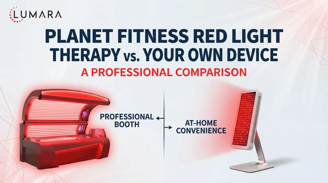 Planet Fitness Red Light Therapy vs Your Own Device