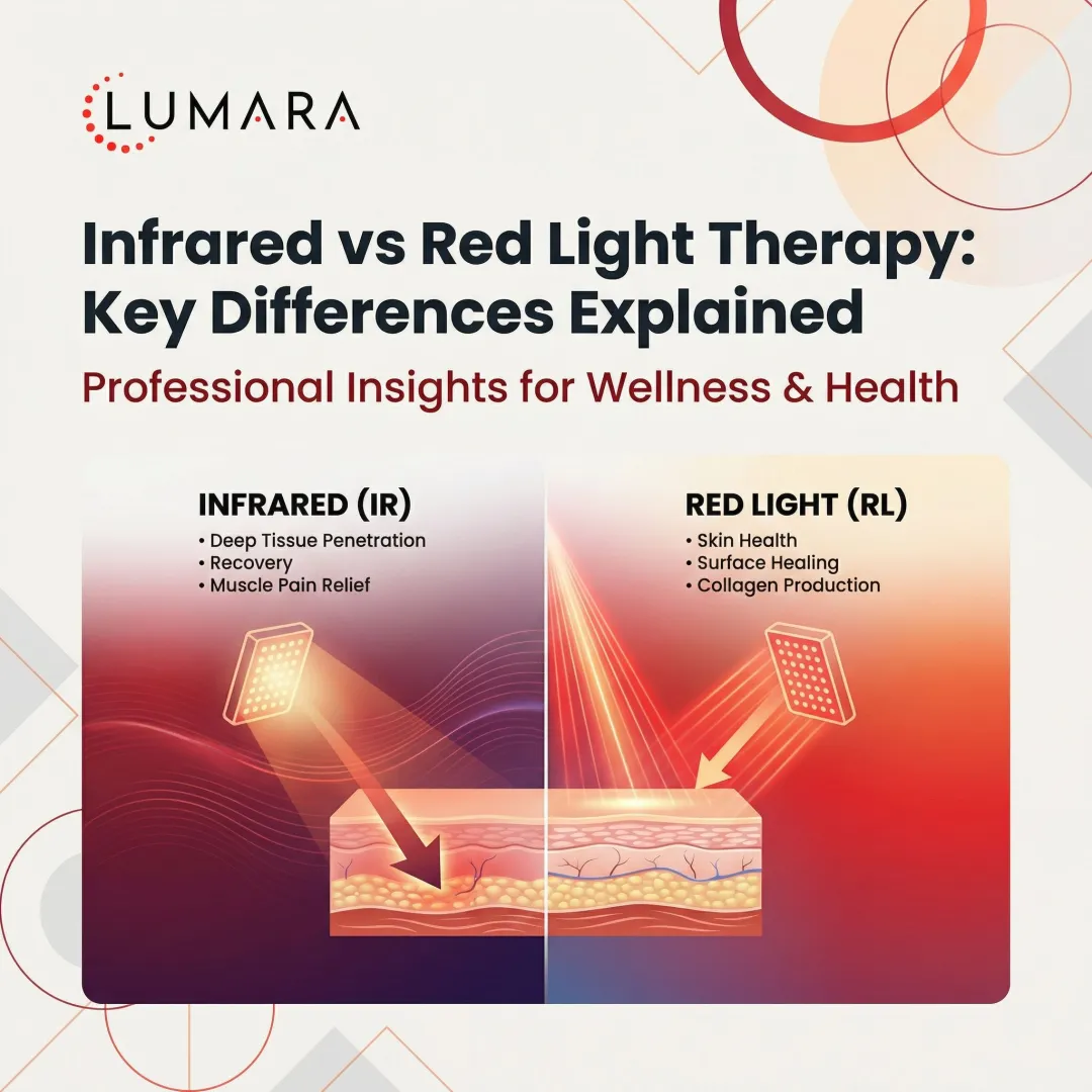 Infrared vs Red Light Therapy: Key Differences Explained