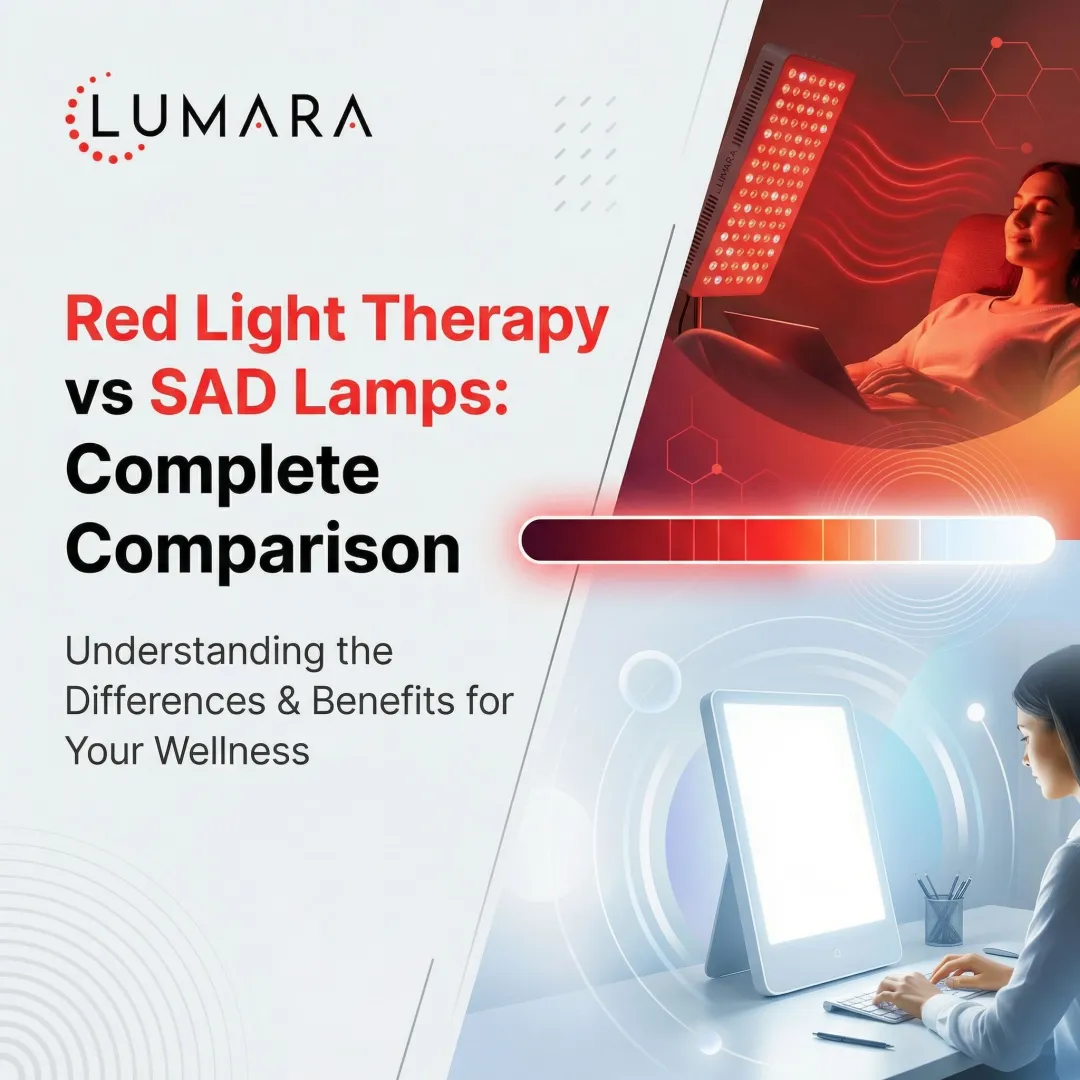 Red Light Therapy vs SAD Lamps: Complete Comparison