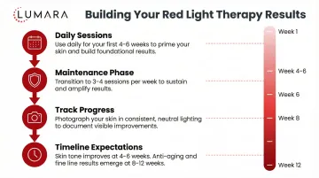 VISO LED Mask specifications: 660nm triple-tested wavelength, 470 micro-LEDs, and FDA clearance