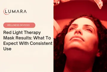 Red light therapy mask results weeks 1-4: radiance, texture, and redness changes from consistent use