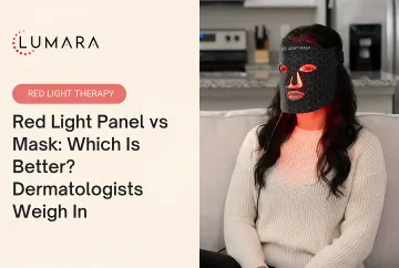 LED face mask format: consistent skin contact, full-face simultaneous coverage, and hands-free facial sessions
