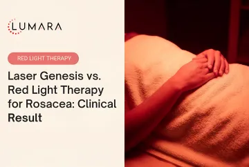 Laser Genesis mechanism: Nd:YAG 1064nm vascular targeting for rosacea telangiectasia treatment