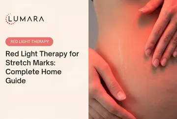 Red light therapy stretch marks mechanism: 660nm fibroblast stimulation and collagen remodeling in dermis