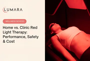 Home versus clinic red light therapy: irradiance levels, session time, and dose delivery rate comparison