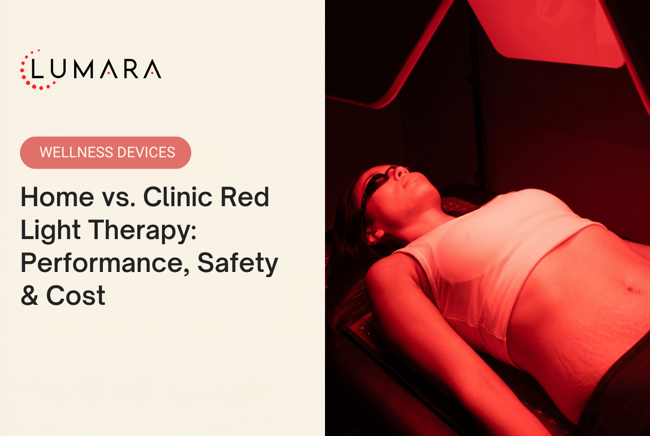 Home vs Clinic Red Light Therapy: The Real Comparison
