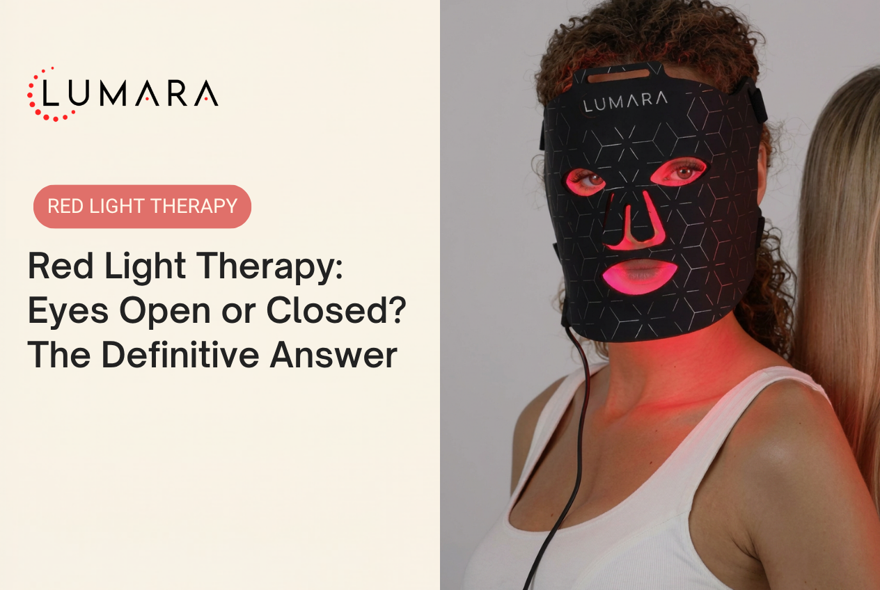 Eyes Open or Closed During Red Light Therapy? The Safety Answer Is Clear
