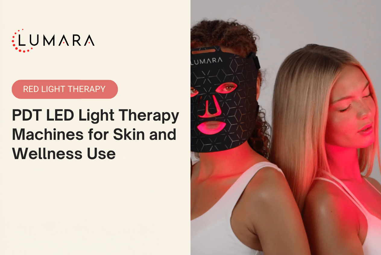 PDT LED Light Therapy Machines for Skin and Wellness Use