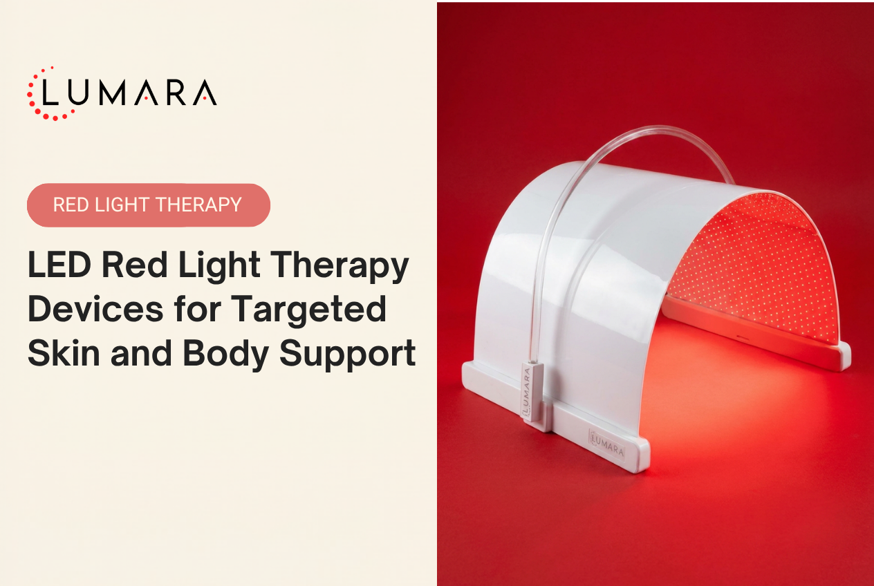LED Red Light Therapy Devices for Targeted Skin and Body Support