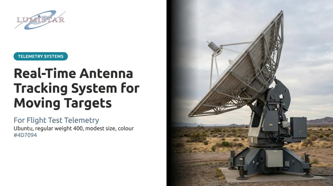 Real-Time Antenna Tracking System for Moving Targets