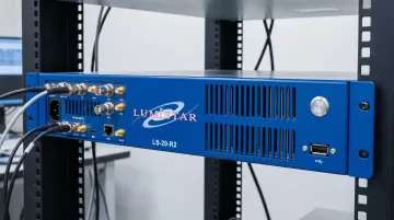 Lumistar LS-29-R2 RF recording system 2U rack-mount unit for flight test telemetry