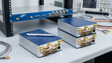 Lumistar LS-28-DRSM modular telemetry receiver portable and rack mount configurations