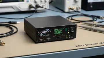 LS-28-DRSM modular telemetry receiver unit with firmware personality configuration interface
