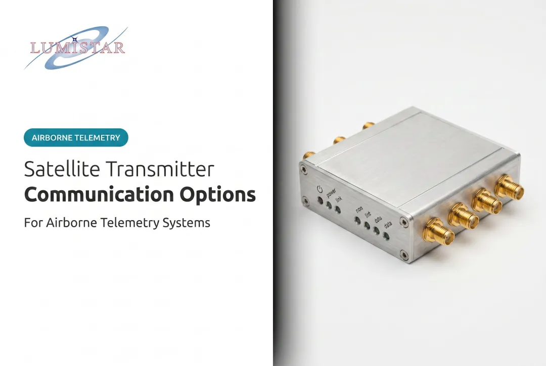 Satellite Transmitter Communication Options