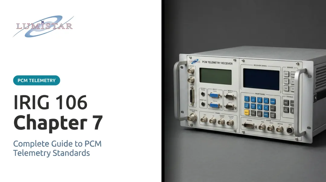 IRIG 106 Chapter 7: Complete Guide to PCM Telemetry Standards