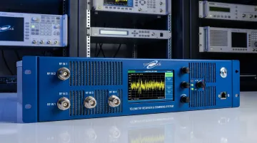 Lumistar telemetry diversity combining receiver system with dual RF input channels