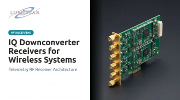 IQ Downconverter Receivers for Wireless Systems