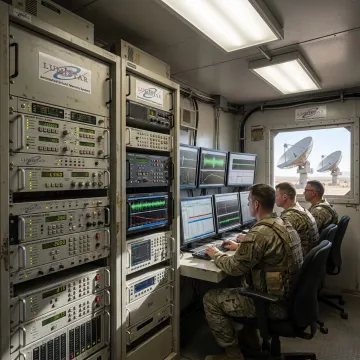Telemetry ground station supporting military range testing