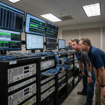 Telemetry ground station equipment for aerospace flight testing