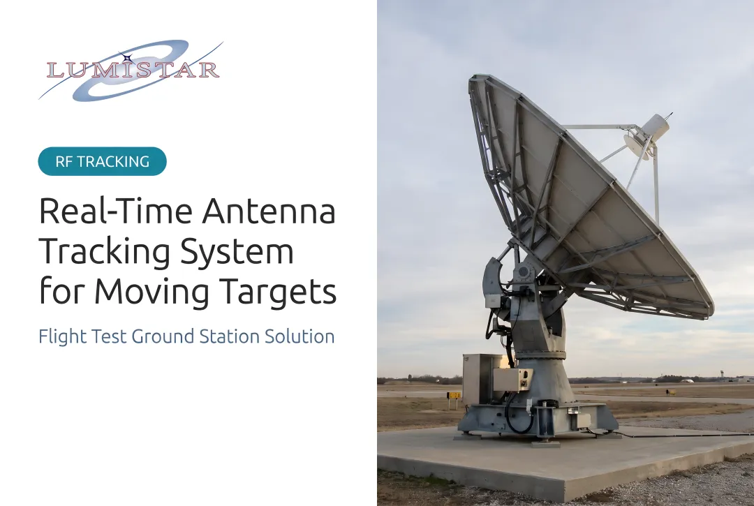 Real-Time Antenna Tracking System for Moving Targets
