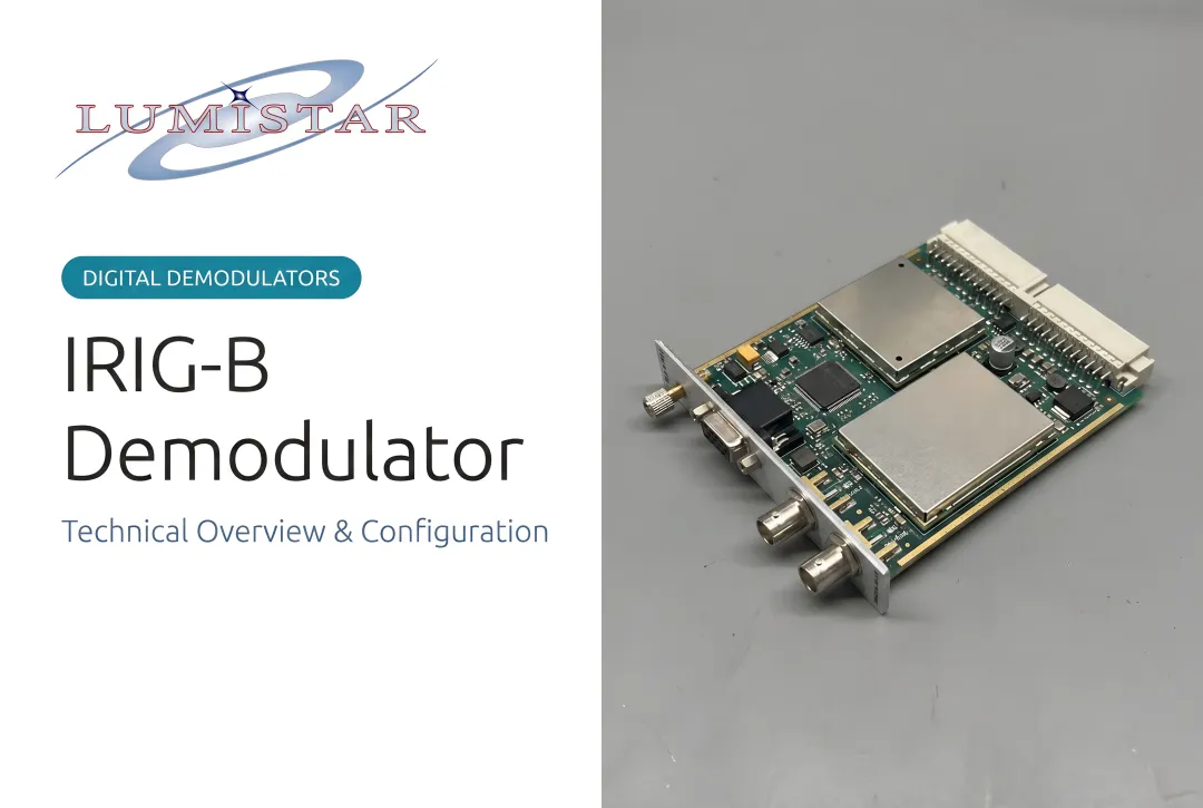 IRIG-B Demodulator: Technical Overview & Configuration