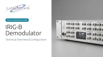 IRIG-B Demodulator: Technical Overview & Configuration