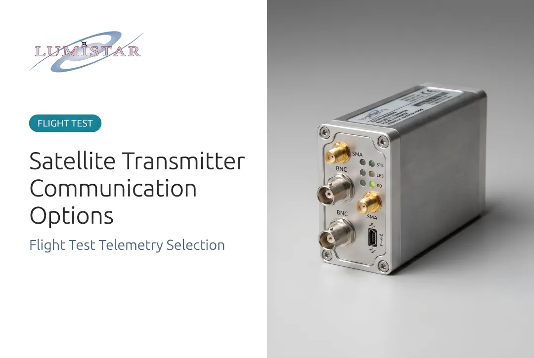 Satellite Transmitter Communication Options