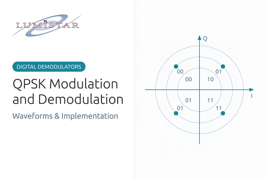 QPSK Modulation and Demodulation: Waveforms & Implementation