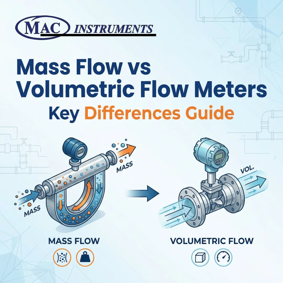 Mass Flow vs Volumetric Flow Meters - Key Differences Guide