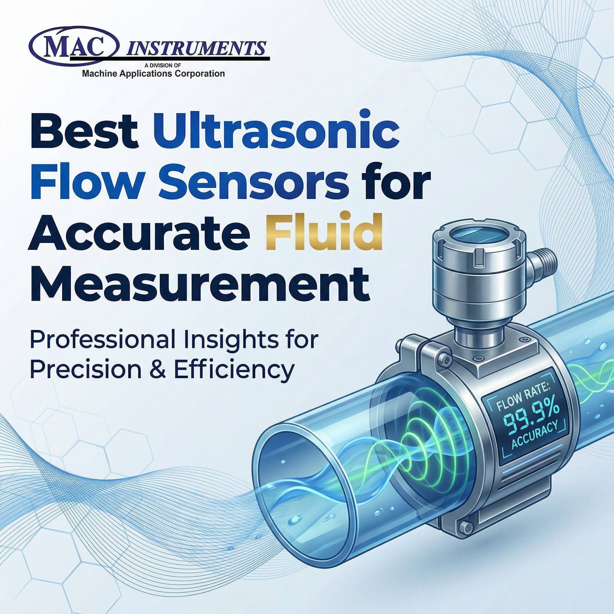 Best Ultrasonic Flow Sensors for Accurate Fluid Measurement
