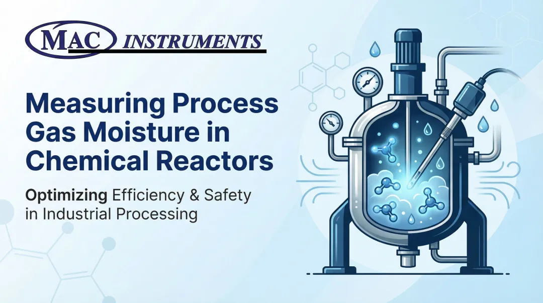 Measuring Process Gas Moisture in Chemical Reactors