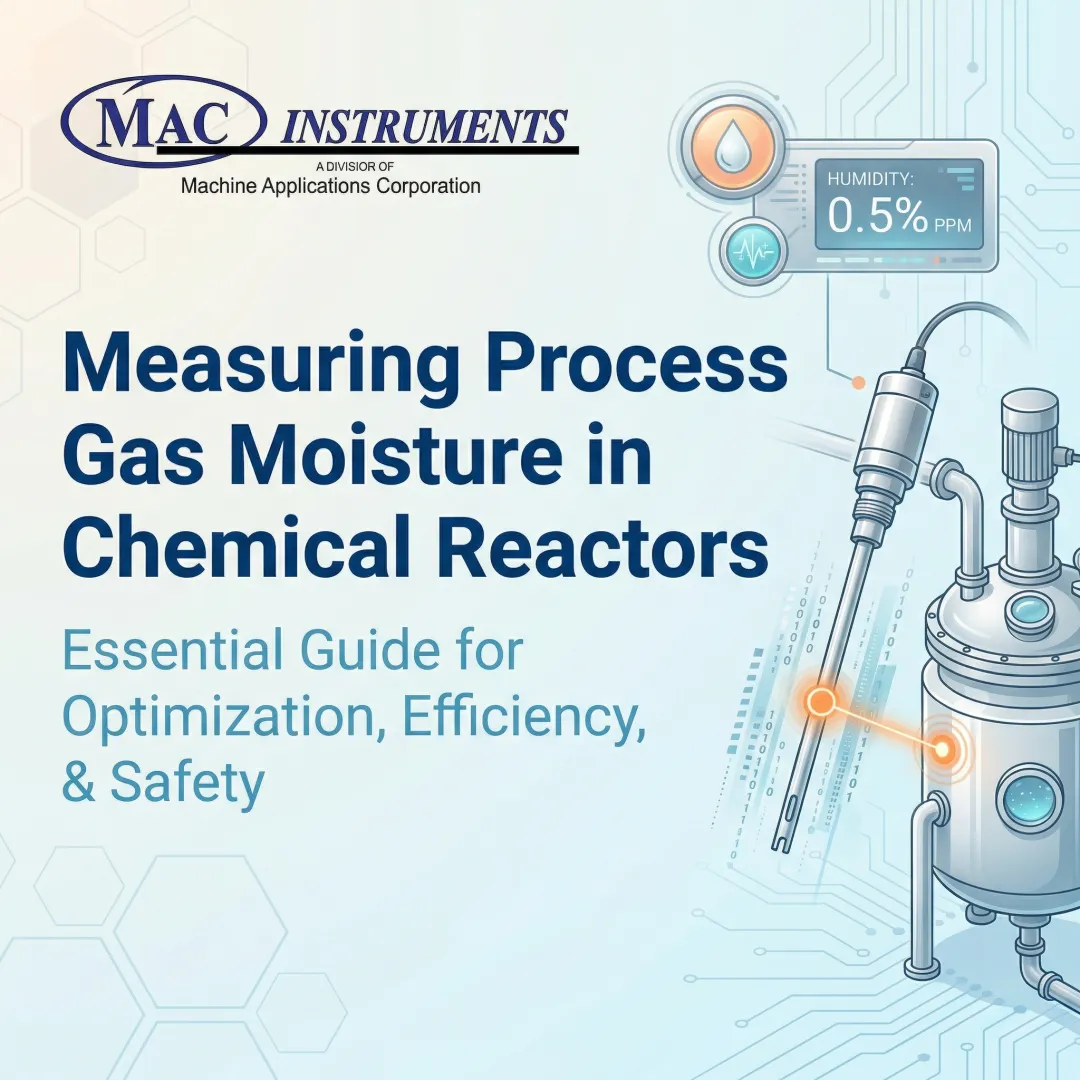 Measuring Process Gas Moisture in Chemical Reactors