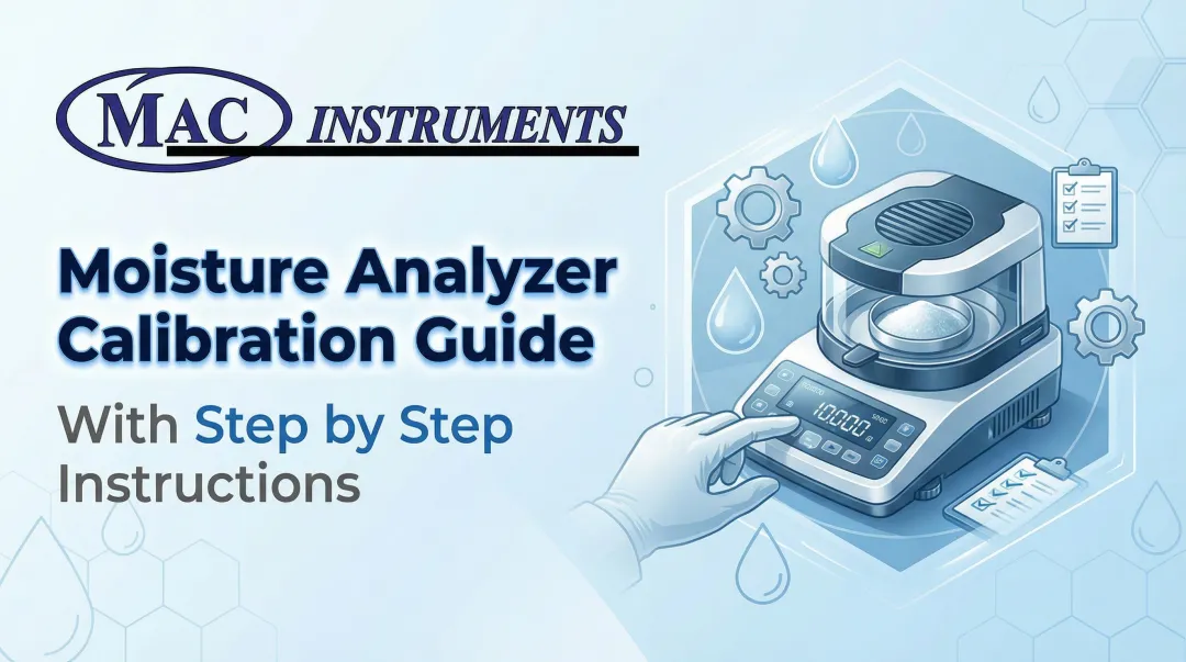 Cover image for Moisture Analyzer Calibration Guide with Step by Step Instructions