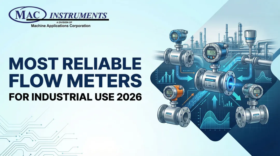 Cover image for Most Reliable Flow Meters for Industrial Use 2026