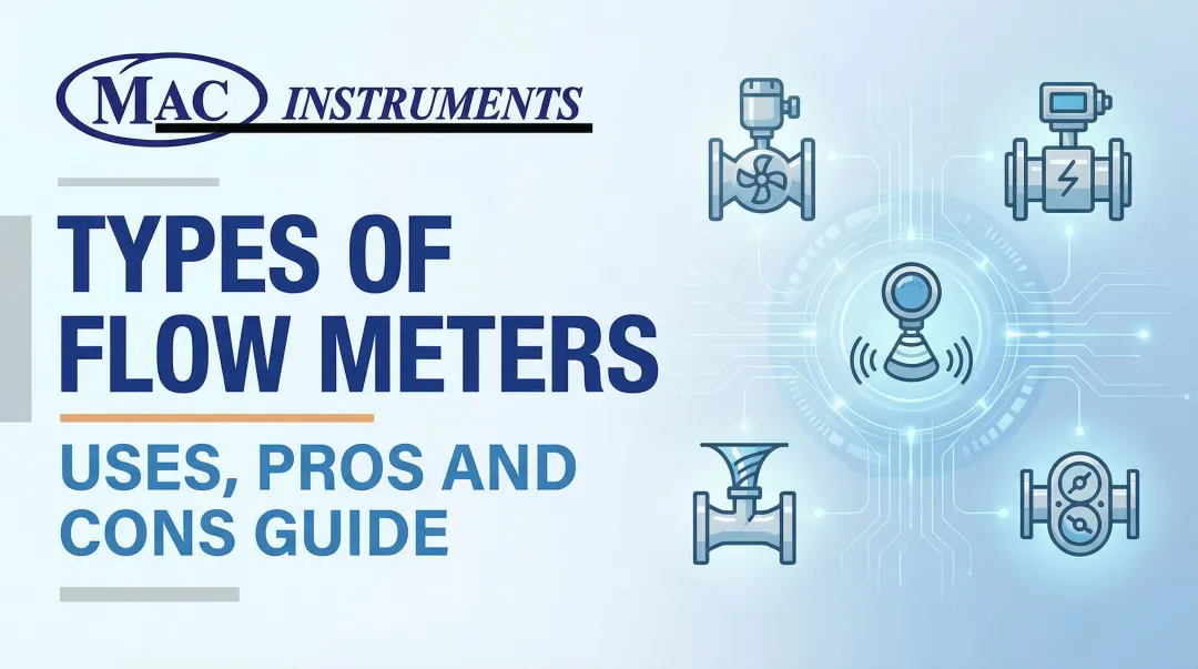 Cover image for Types of Flow Meters Uses Pros and Cons Guide