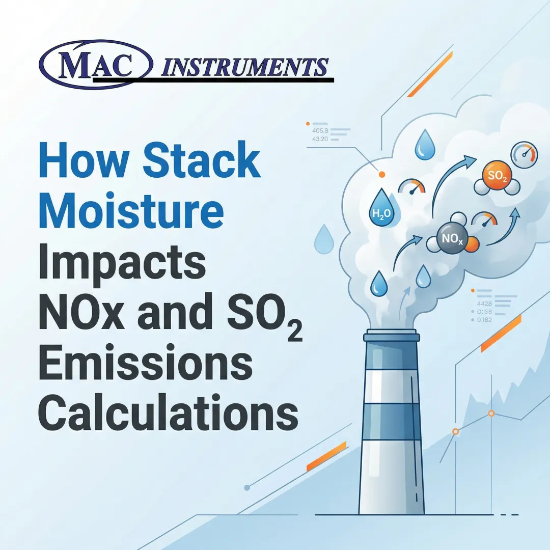 How Stack Moisture Impacts NOx and SO₂ Emissions Calculations