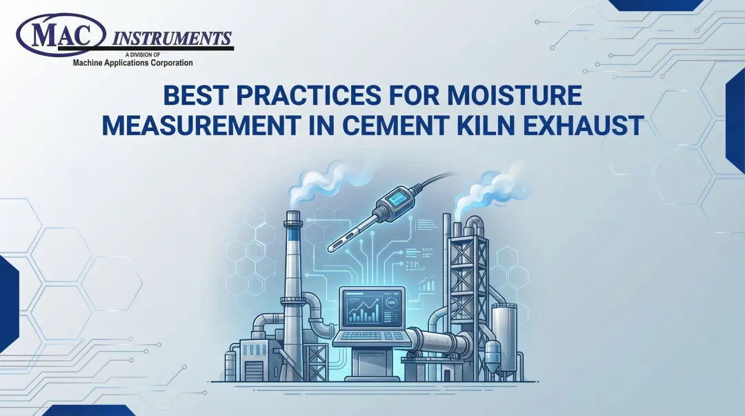 Cover image for Best Practices for Moisture Measurement in Cement Kiln Exhaust