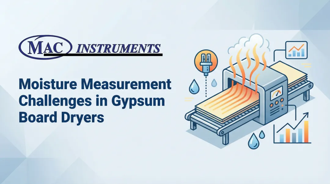 Moisture Measurement Challenges in Gypsum Board Dryers