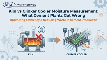 Cover image for Kiln vs Clinker Cooler Moisture Measurement: What Cement Plants Get Wrong
