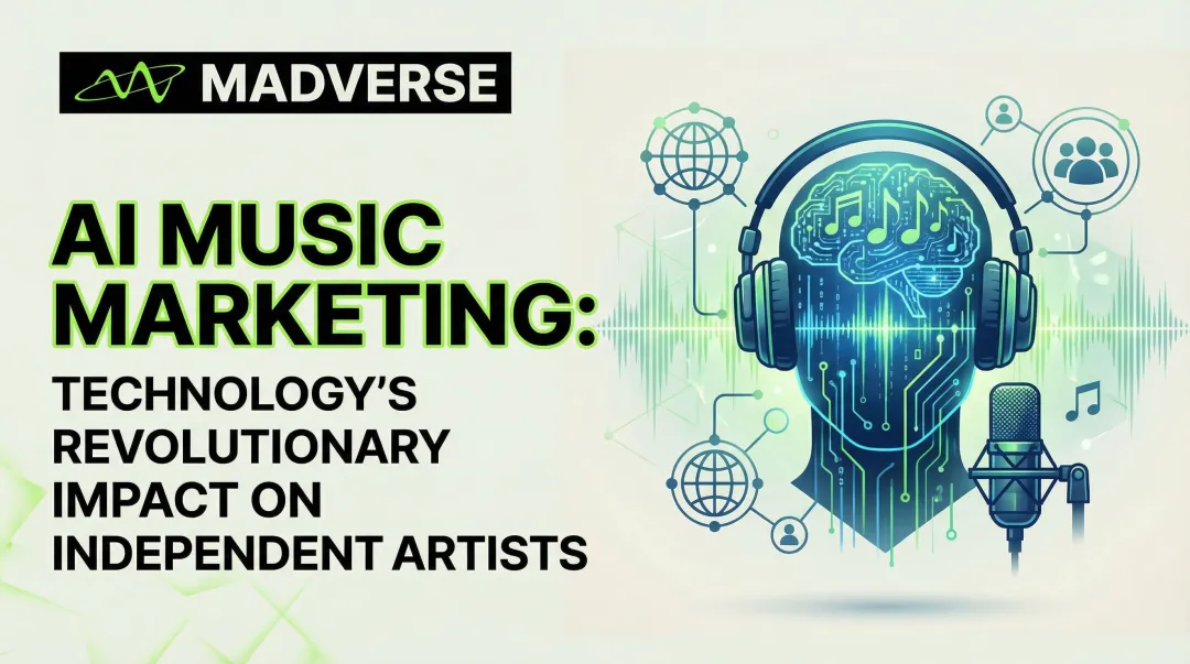 Cover image for AI Music Marketing: Technology's Revolutionary Impact on Independent Artists