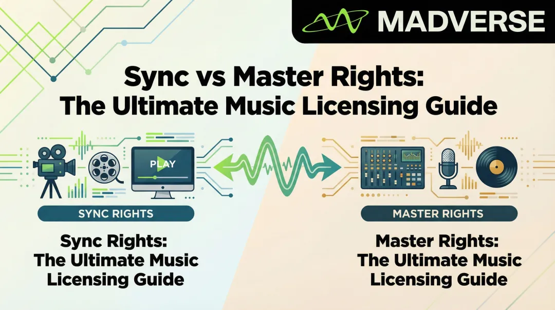 Cover image for Sync vs Master Rights: The Ultimate Music Licensing Guide