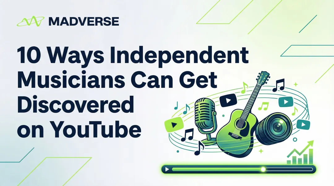 Cover image for 10 Ways Independent Musicians Can Get Discovered on YouTube