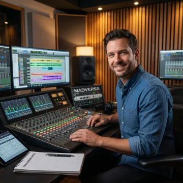 Professional music sync licensing for TV, film, and media